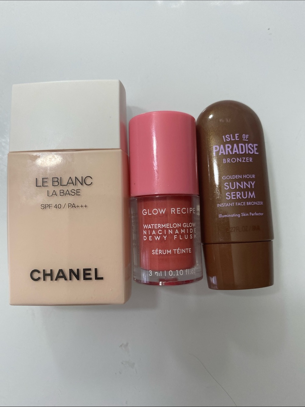 CHANEL Le Blanc La Base Primer - Cream & White